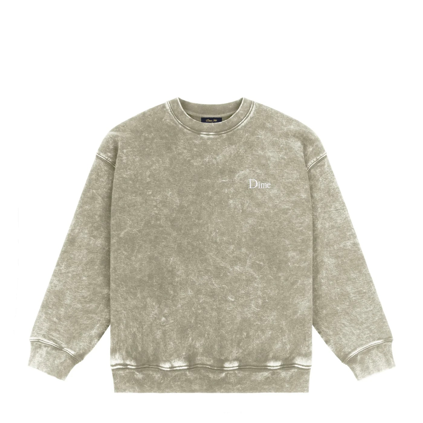 Dime - Classic French Terry Crew - Cement Heather