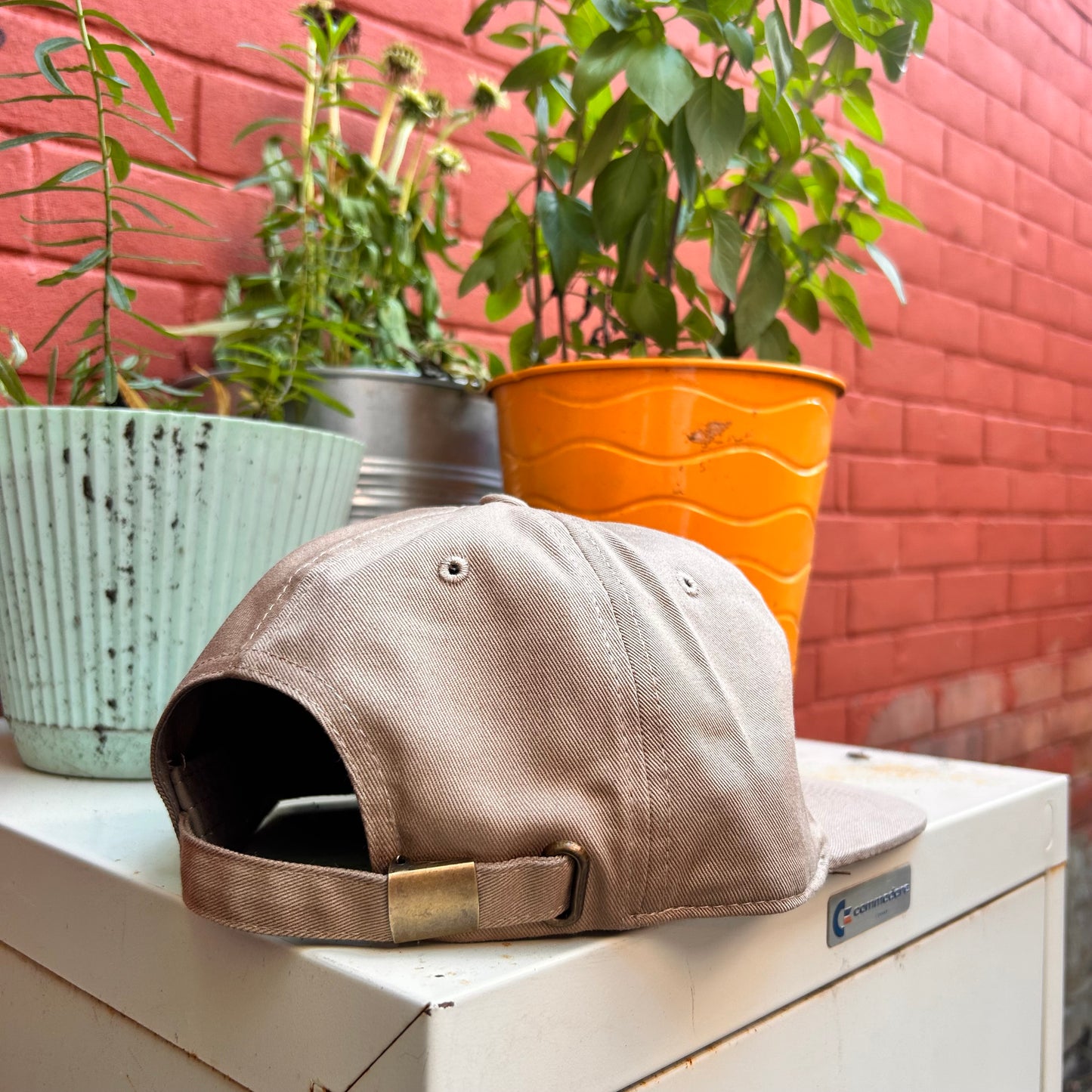 Birling - First T Unstructured Six Panel Snapback - Khaki