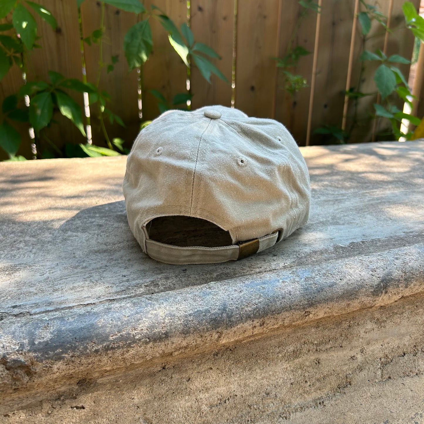 Coffee Cup - Six Panel Strapback - Sand