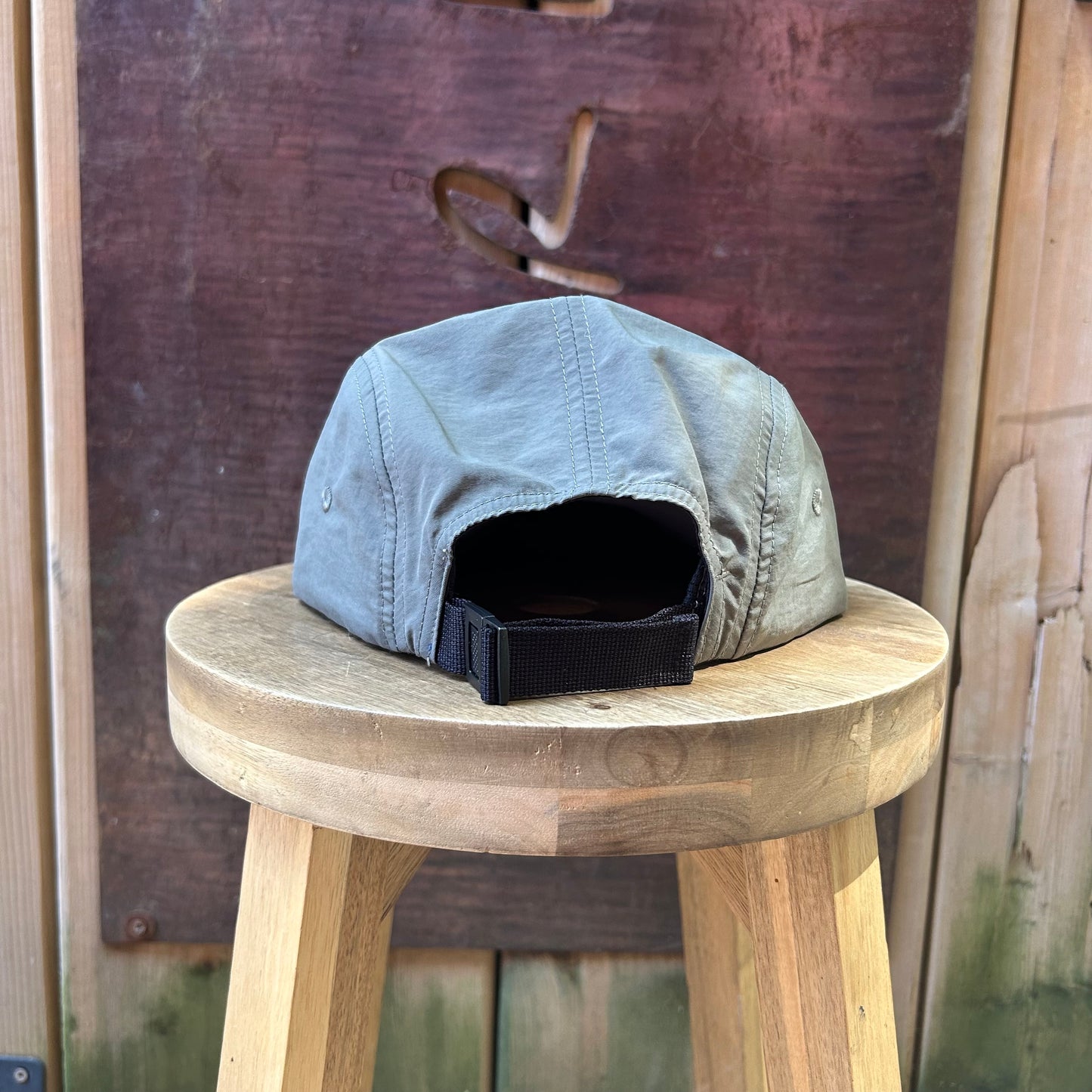 First T - 5 Panel Camper Hat - Green