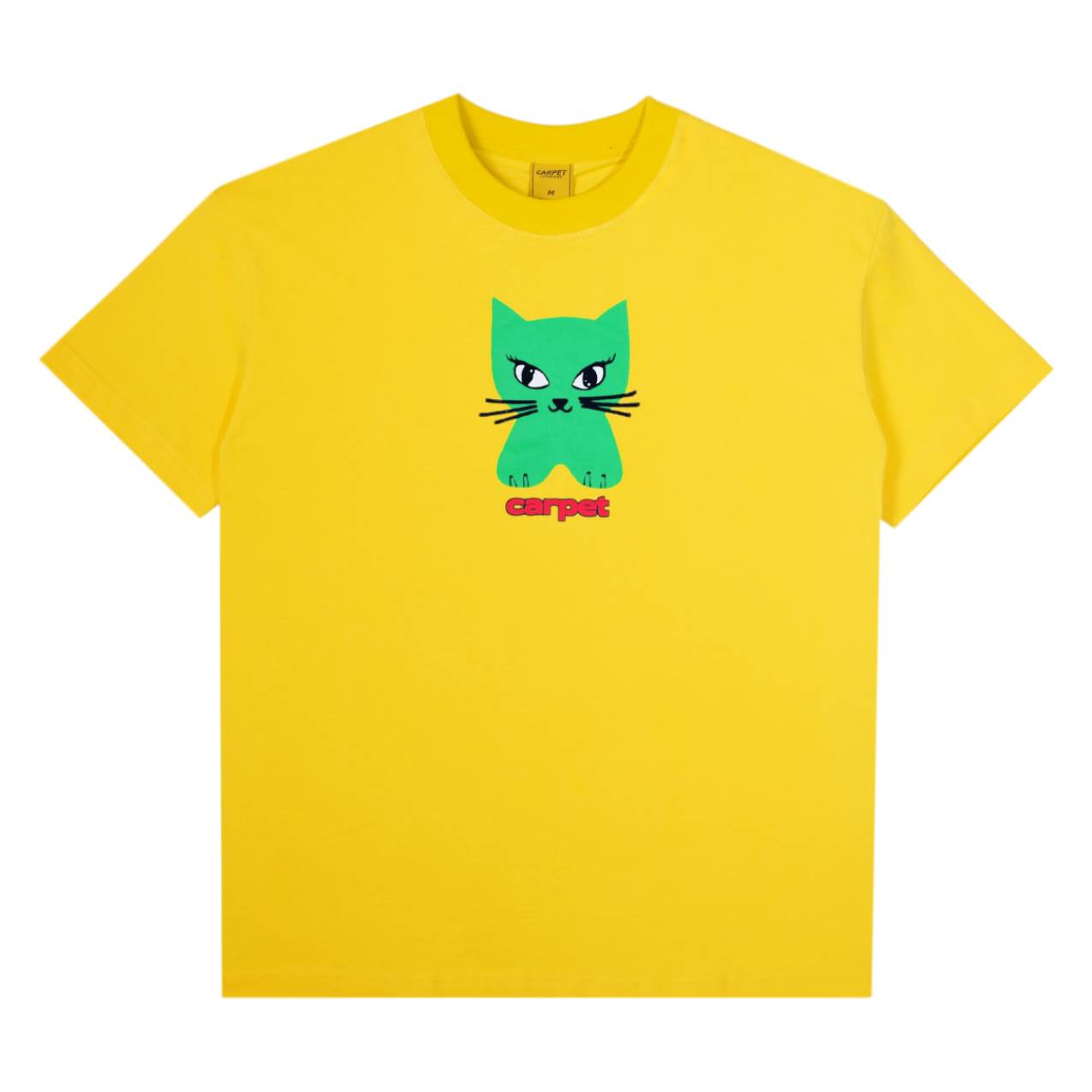 Carpet - Cat Tee - Yellow