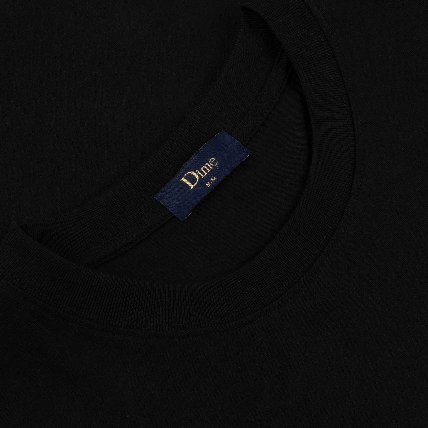 Dime - Classic Small Logo T Shirt - Black