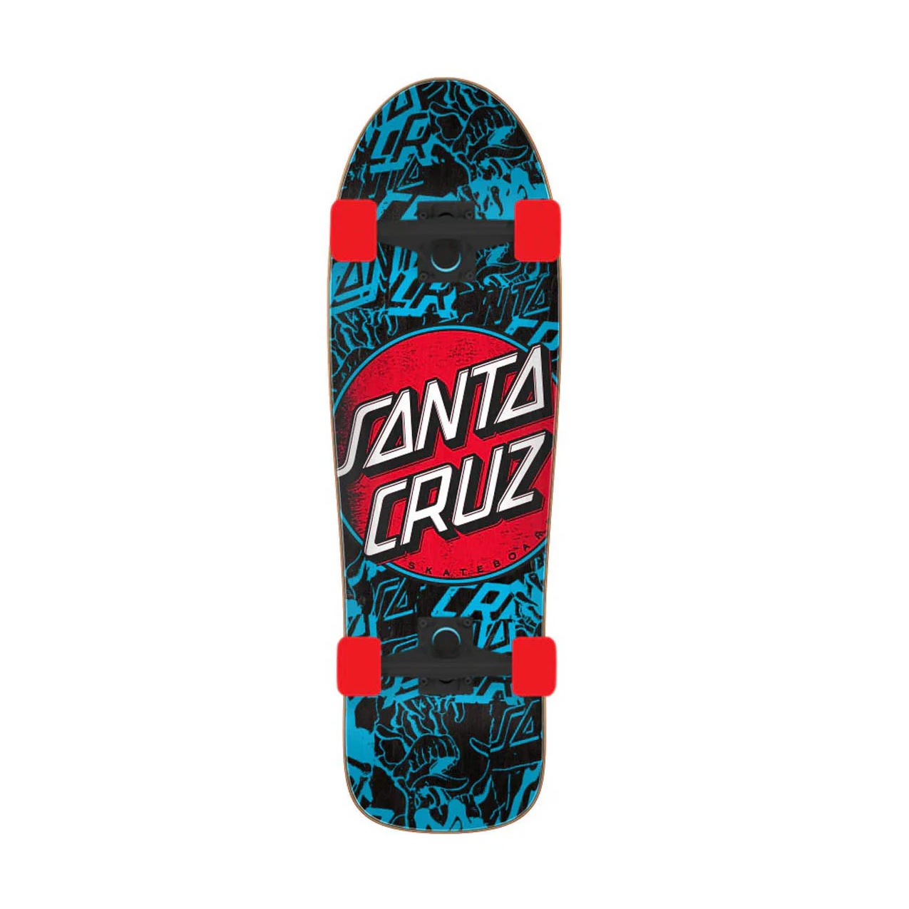 Santa Cruz Cruiser Complete - Contra Distress - 9.7 x 31.7