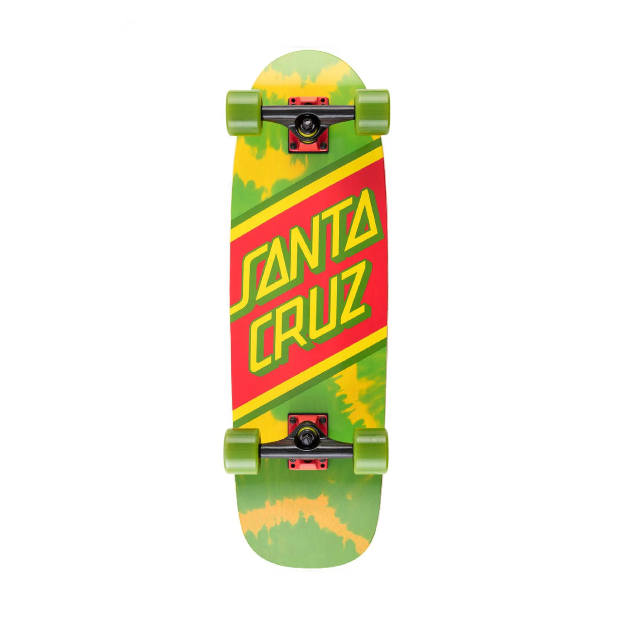 Santa Cruz Cruiser Complete - Rasta Tie Dye - 8.79 x 29.05