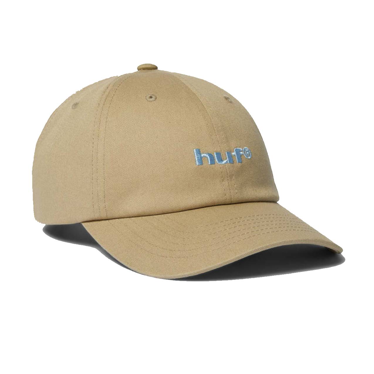 Huf - 89 Embroidered 6 Panel - Stone