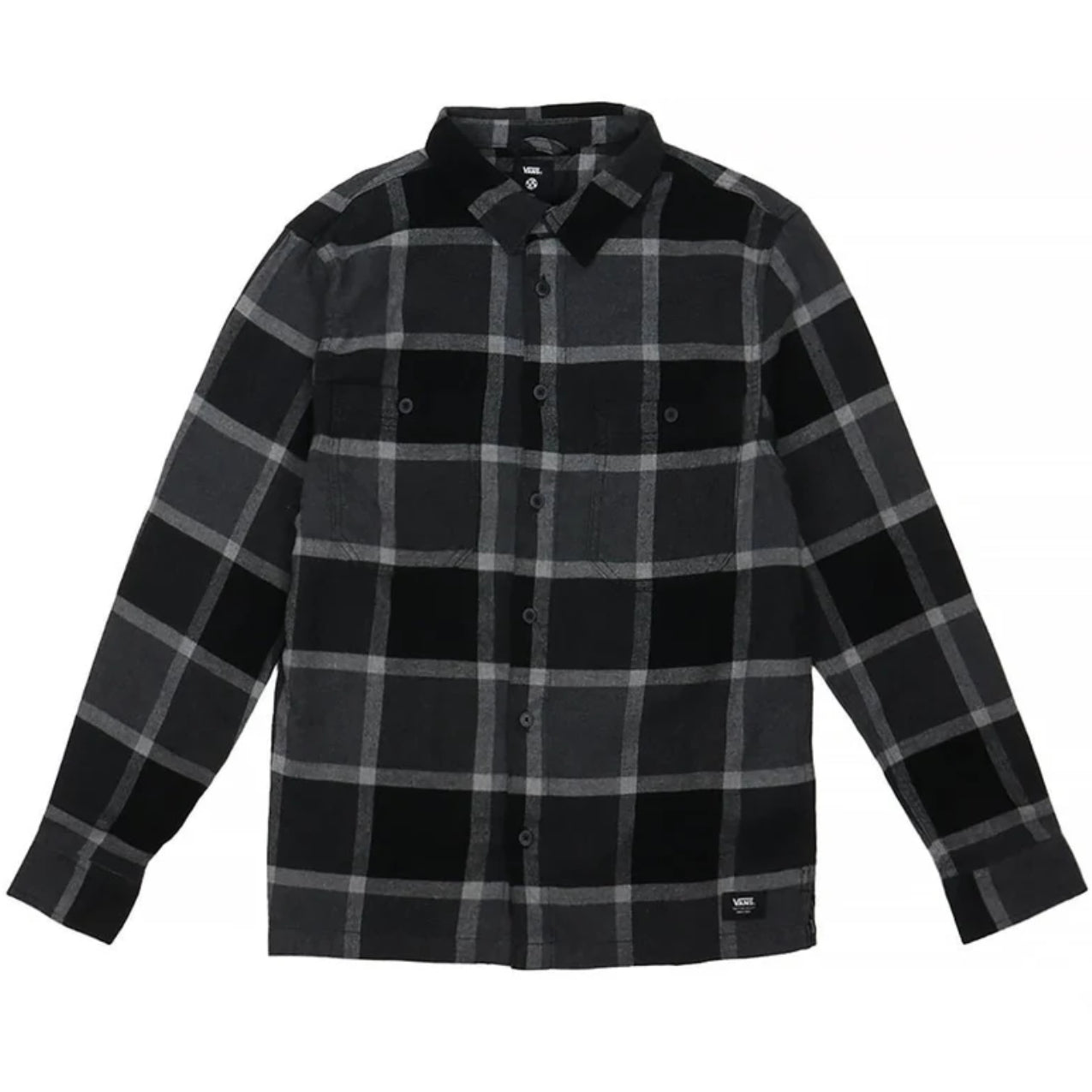 Vans - Larkspur Plaid Flannel - Asphalt/Heather