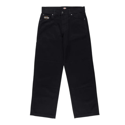 Dickies X Thrasher - Double Knee Duck Pant - Black