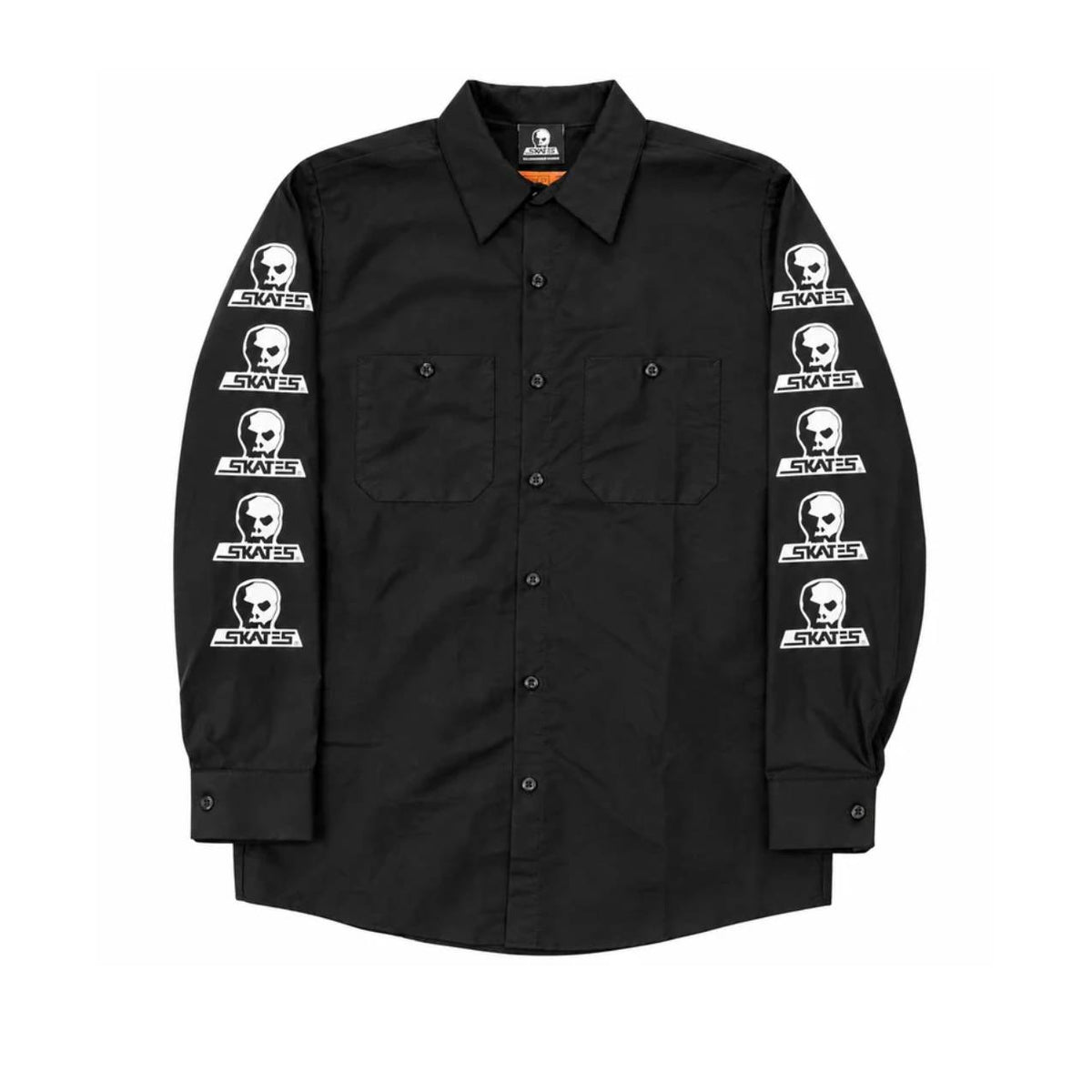 Skull Skates - Skull Logo Work Shirt - Black