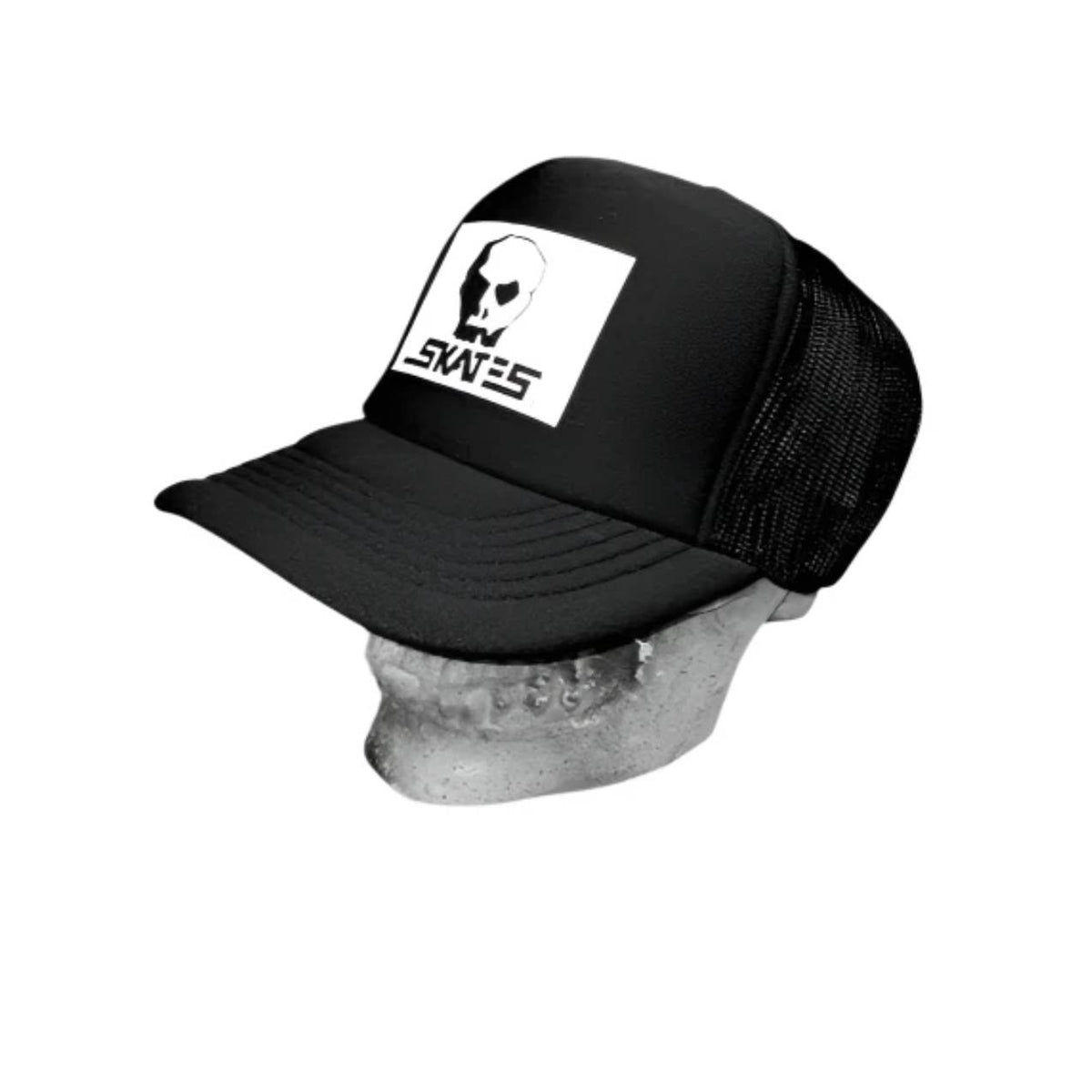 Skull Skates - Mesh Cap Horse Logo - Black