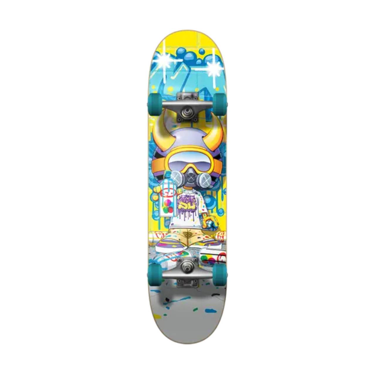 Starter Skateboard Complete - Speed Demons Tagger - 6.5"