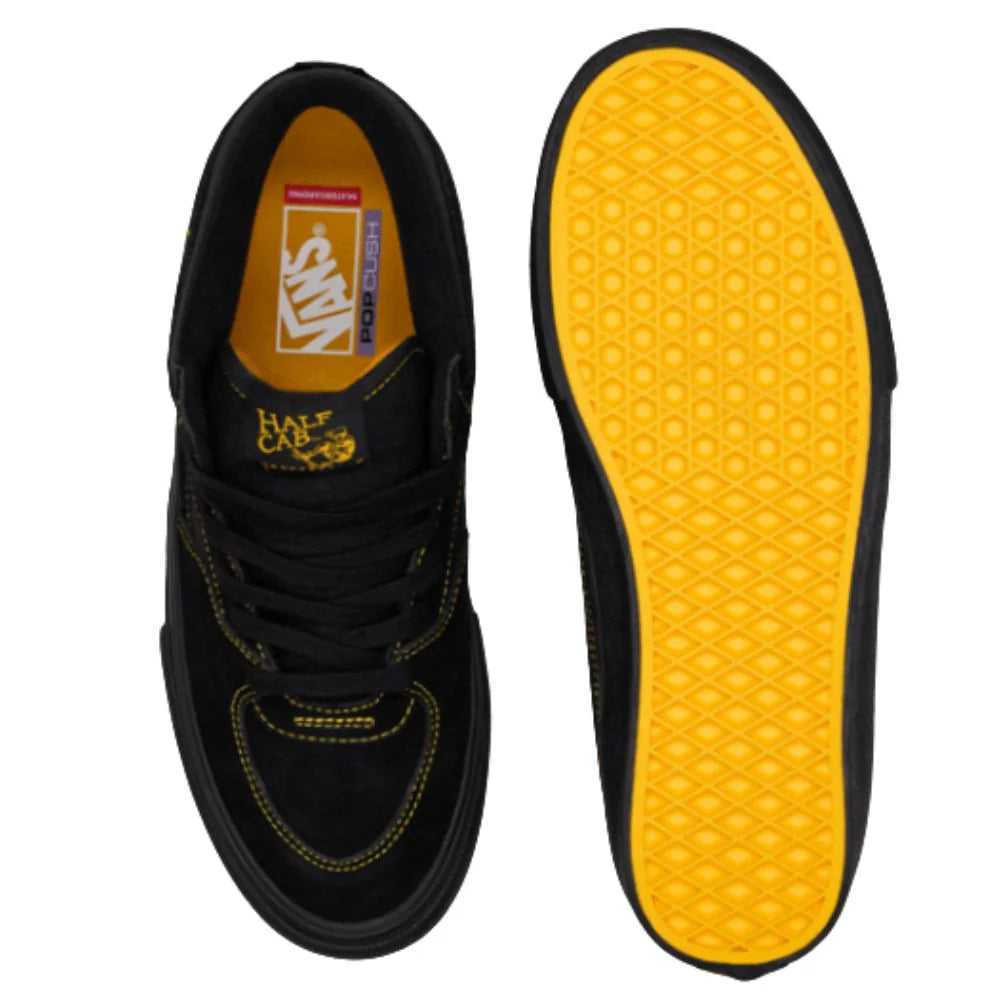 Vans - Skate Half Cab - Black /Mustard