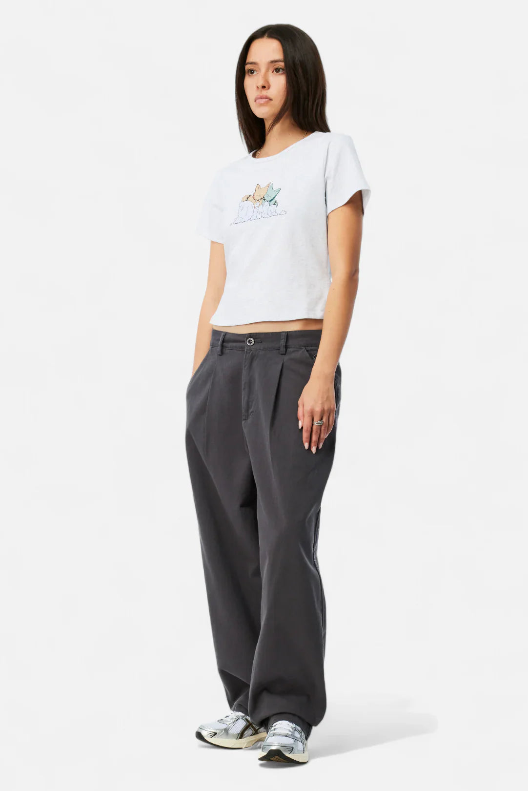 Dime - Fluff T shirt - Ash