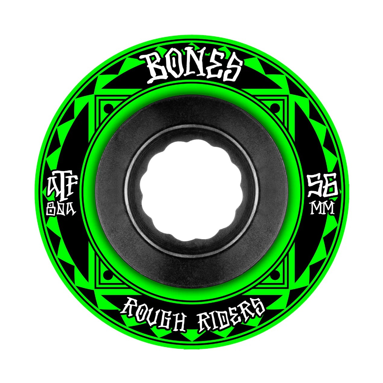 Bones - Green Rough Riders 80A ATF - 56mm