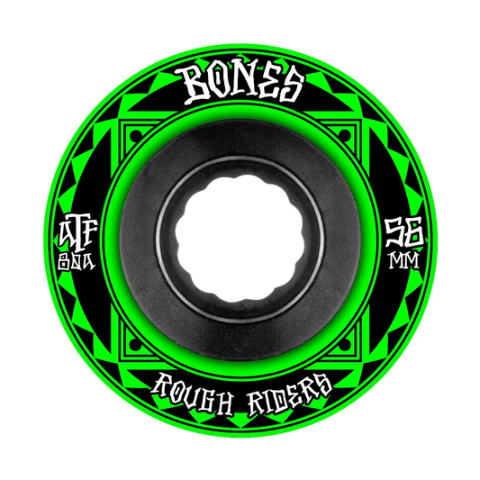 Bones - Green Rough Riders 80A ATF - 56mm