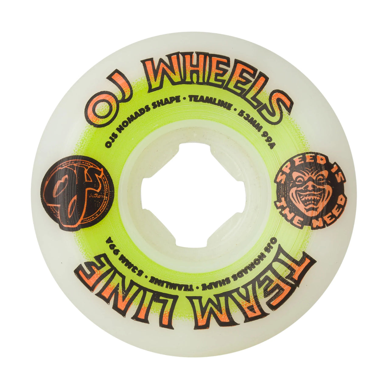 OJ'S Wheels - Teamline 99A - 53mm
