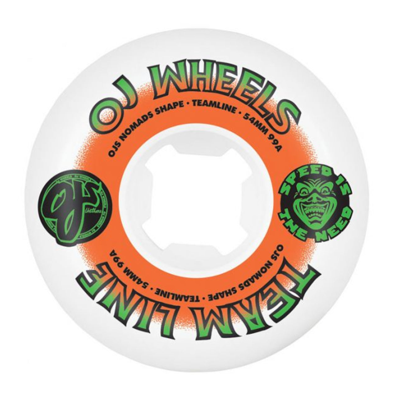 OJ'S Wheels - Teamline 99A - 54mm