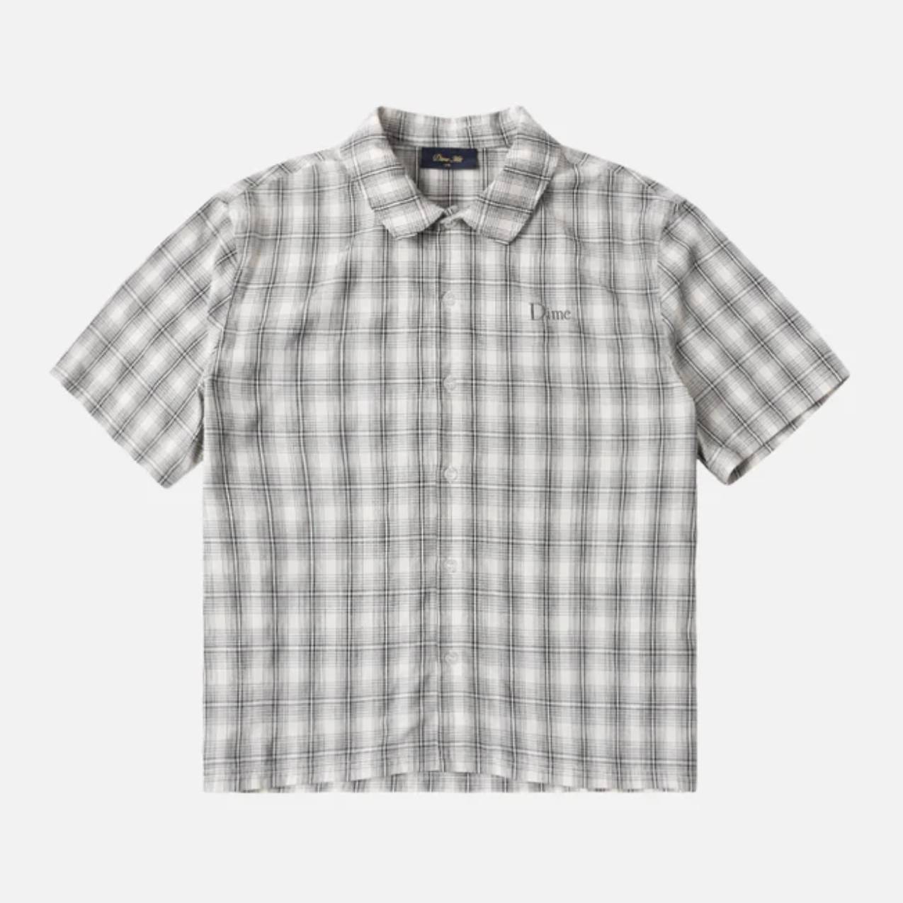 Dime - Plaid Button Up - Grey
