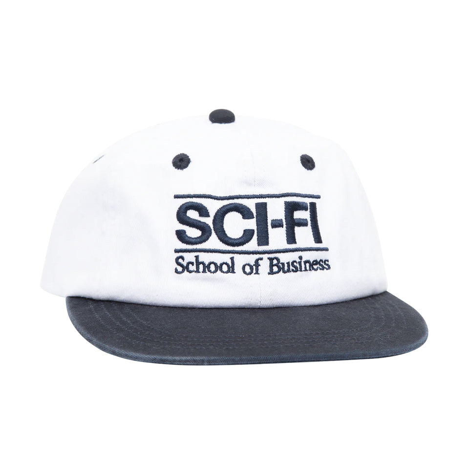 Sci-Fi Fantasy - School Of Business Hat - White/Navy