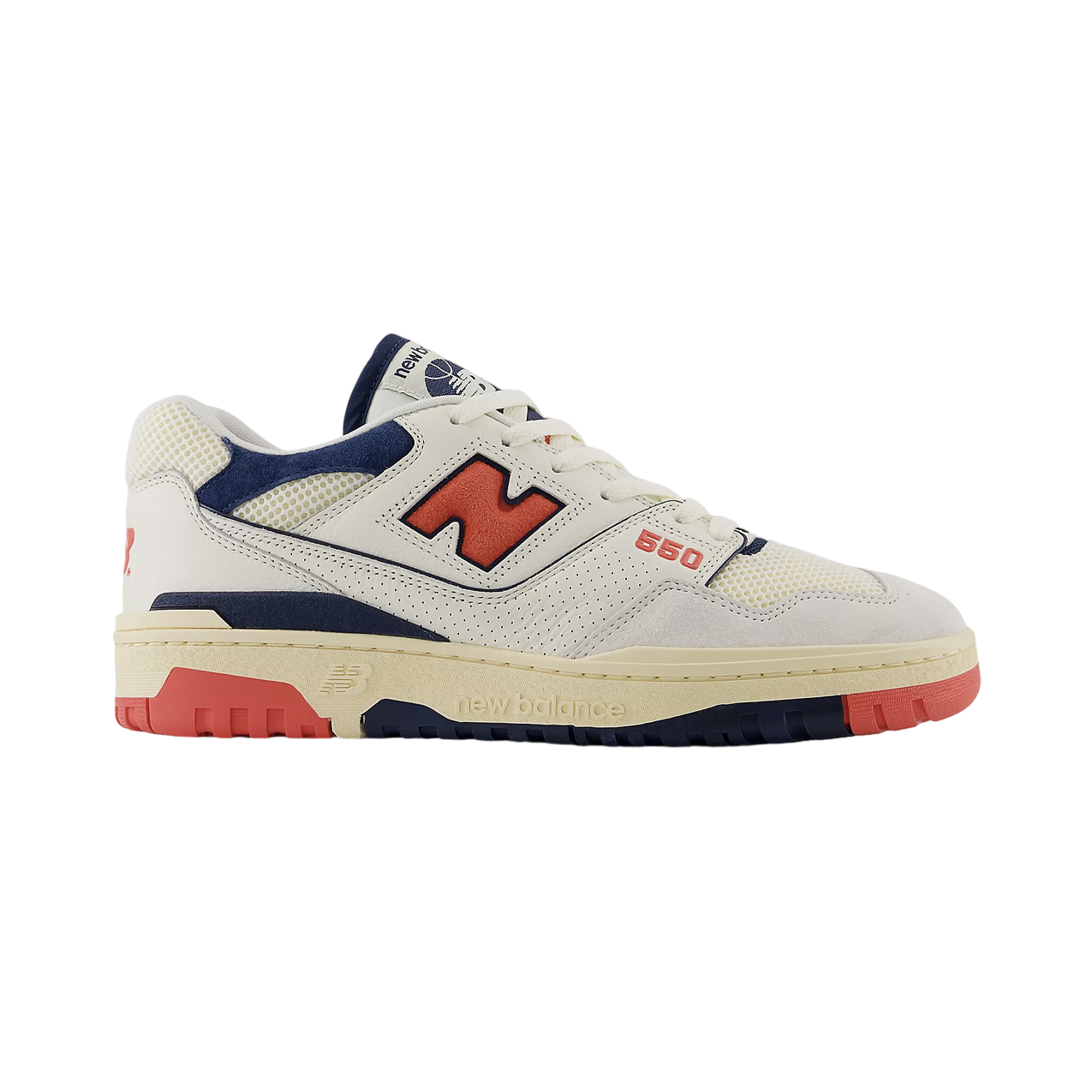 New Balance 550 White/Red – Birling