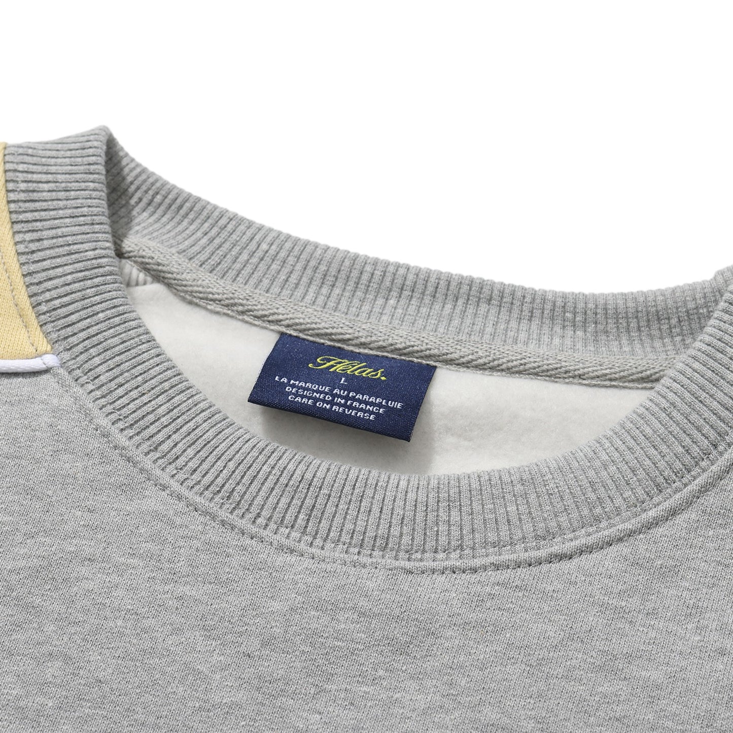 Hélas - Round Crewneck - Heather Grey