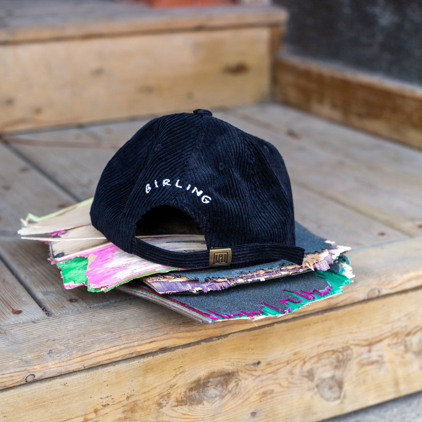Ottawa - Unstructured Cord Five Panel - Black