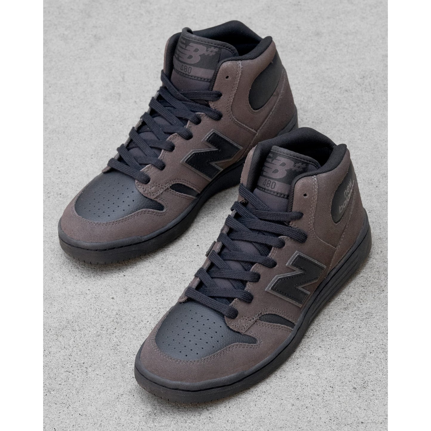 New Balance - 480 High - Black / Grey