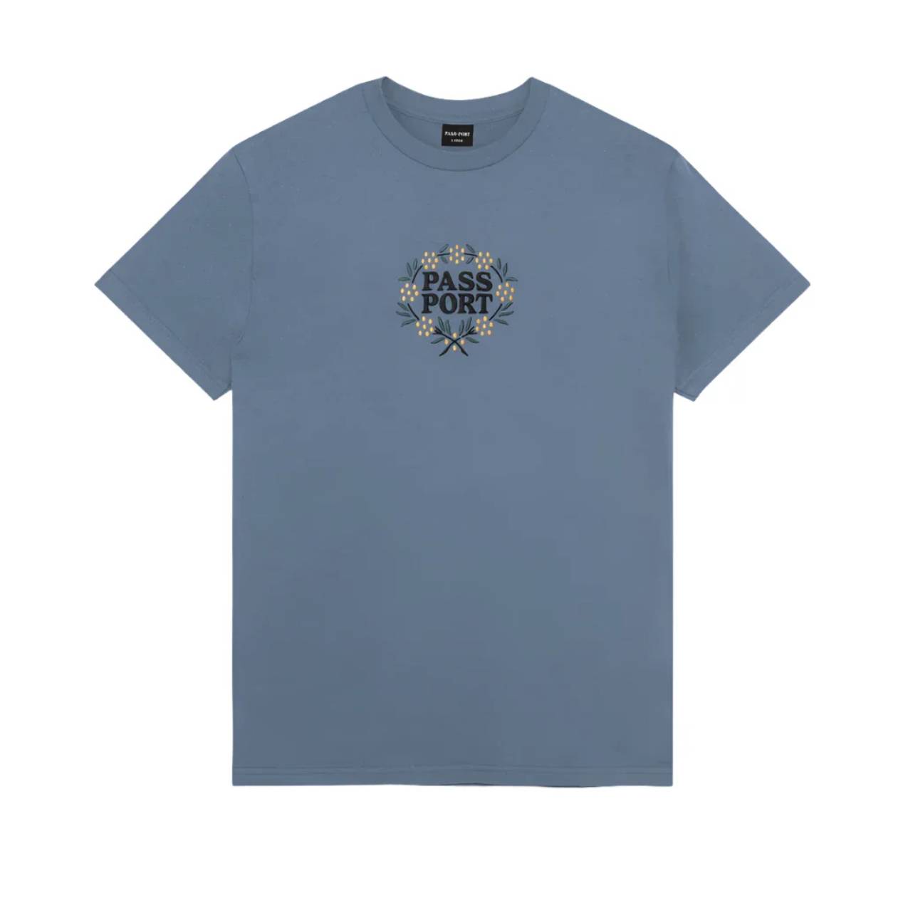Pass~Port - Wattle Tee - Stonewash Blue