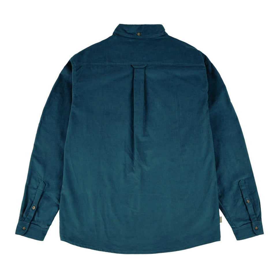 Magenta - PWS Cord Shirt - Petrol Blue