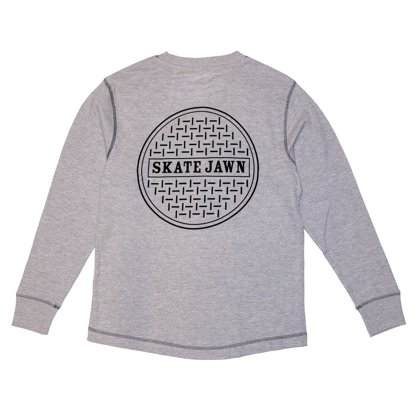 Skate Jawn - Sewer Thermal Top - Grey