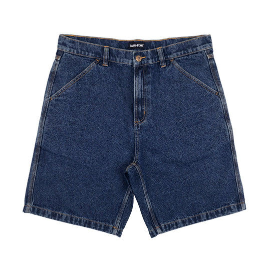 Pass~Port - Workers Club Jean Short R45 - Washed Dark Indigo