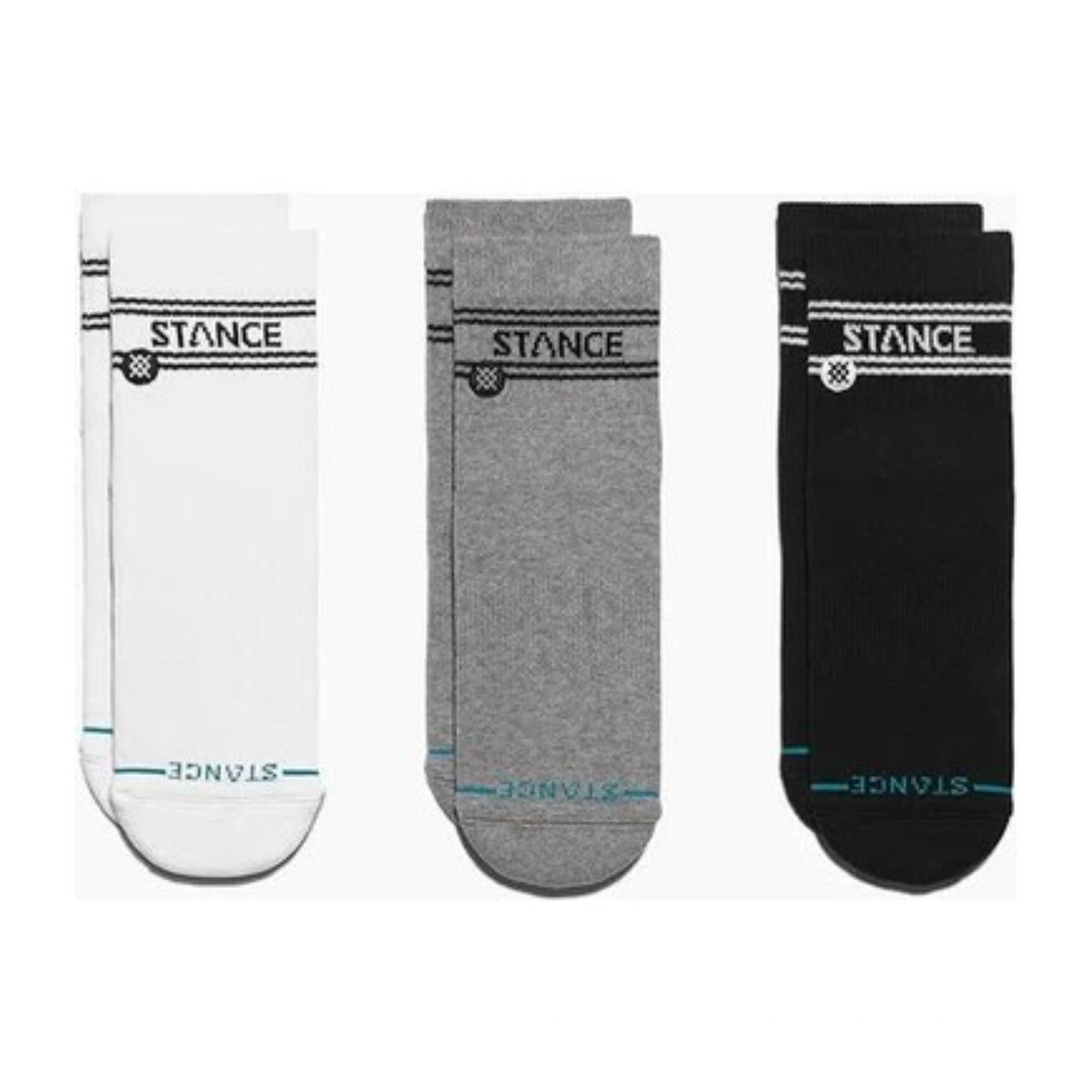 Stance - Basic Quarter 3 Pack - Multi