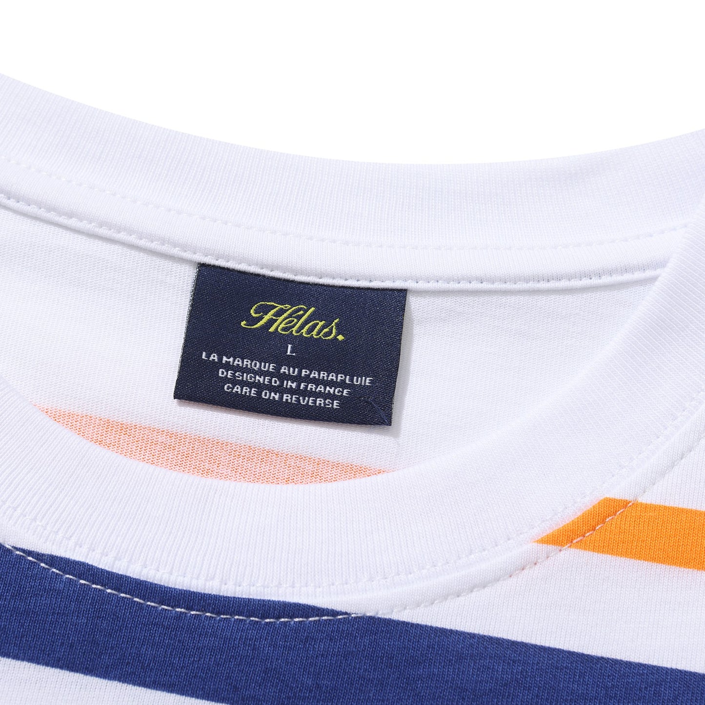 Hélas - Bandes Shirt - White