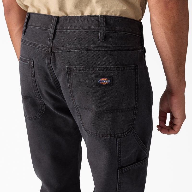 Dickies - Relaxed Fit Carpenter Jeans - Worn in Black