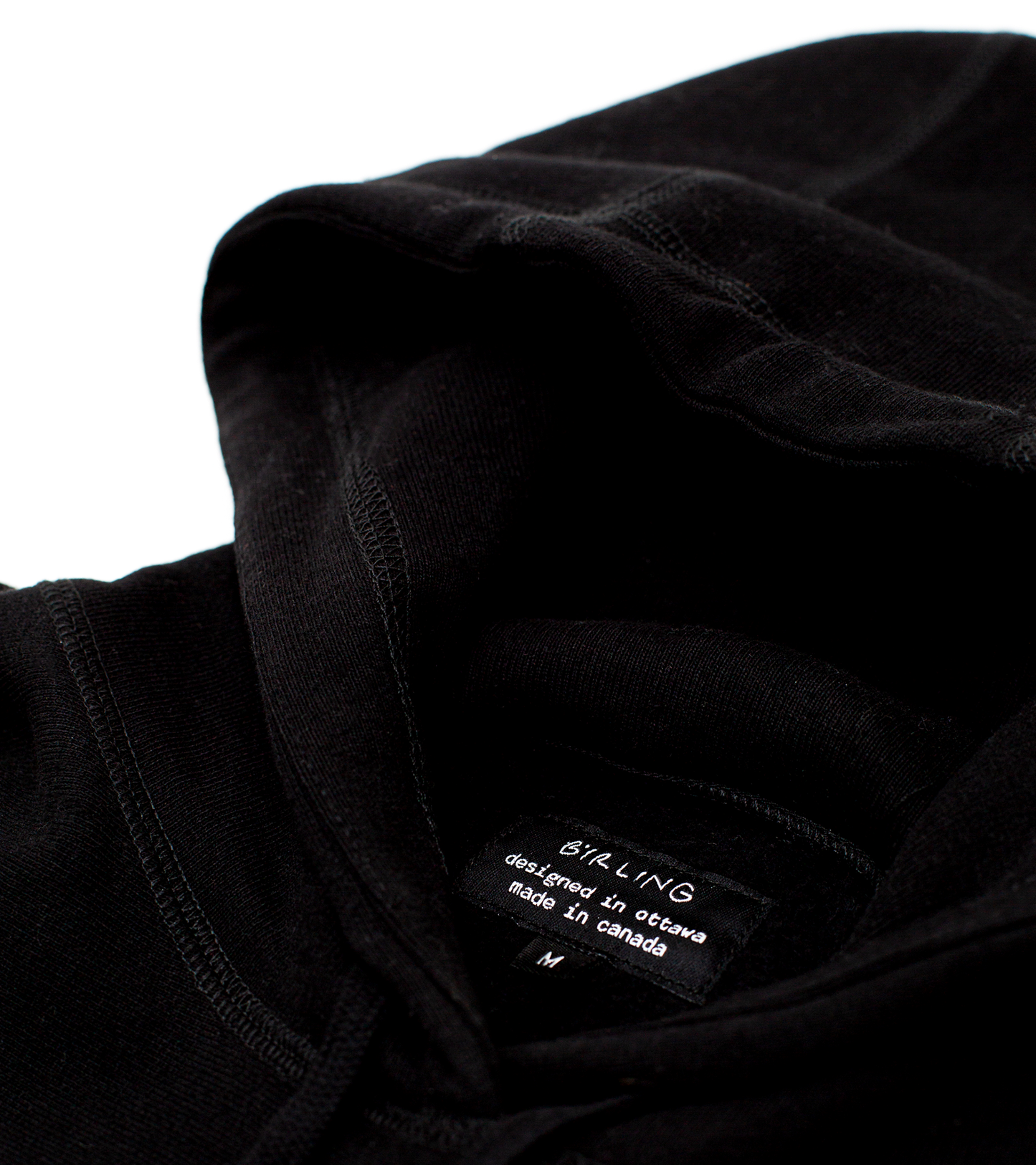 First T Hoodie - Black / Black