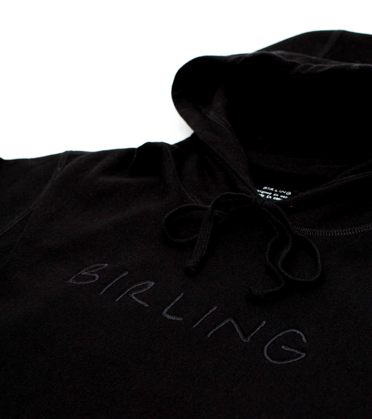 First T Hoodie - Black / Black