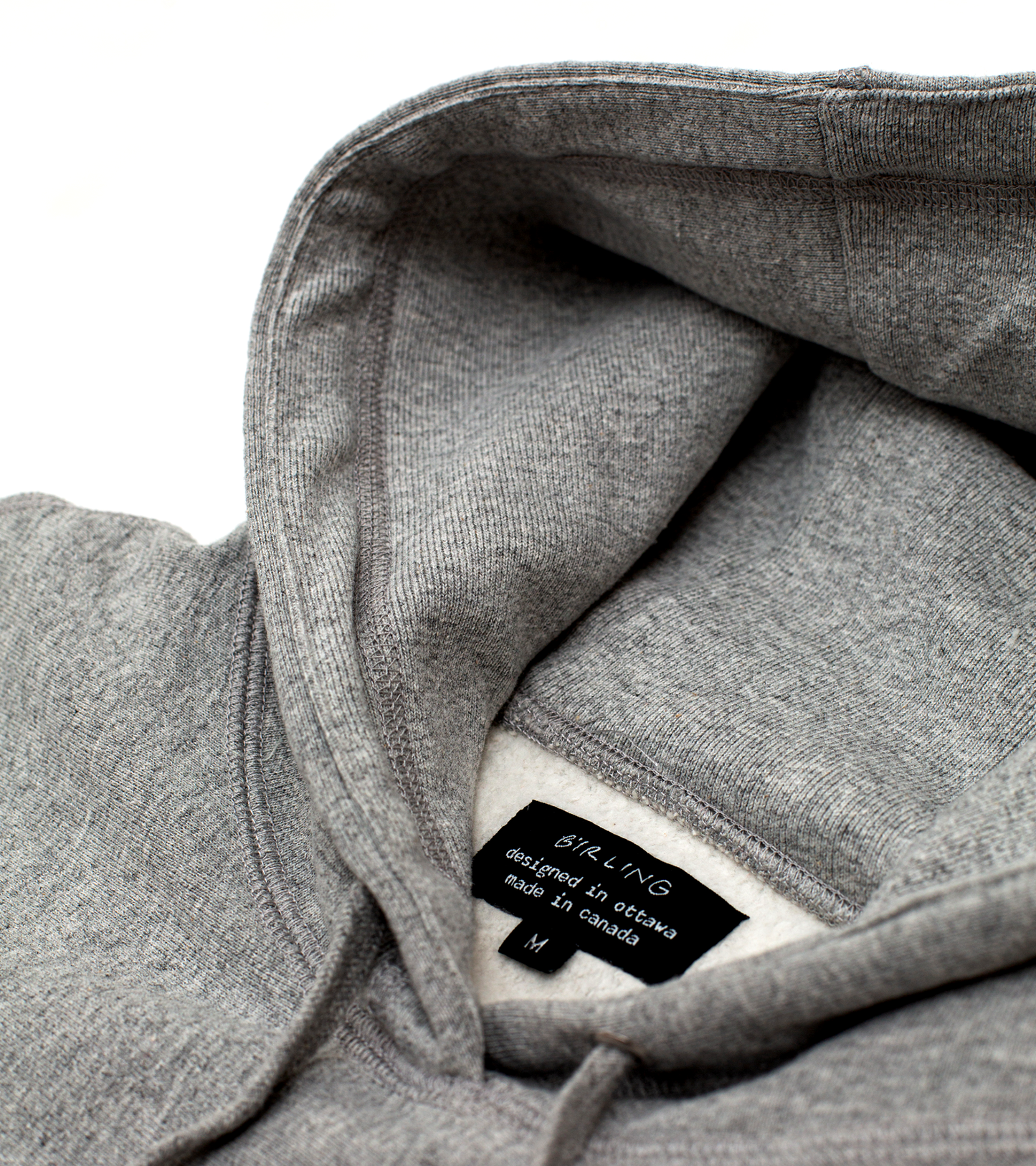 First T Hoodie - Grey / White