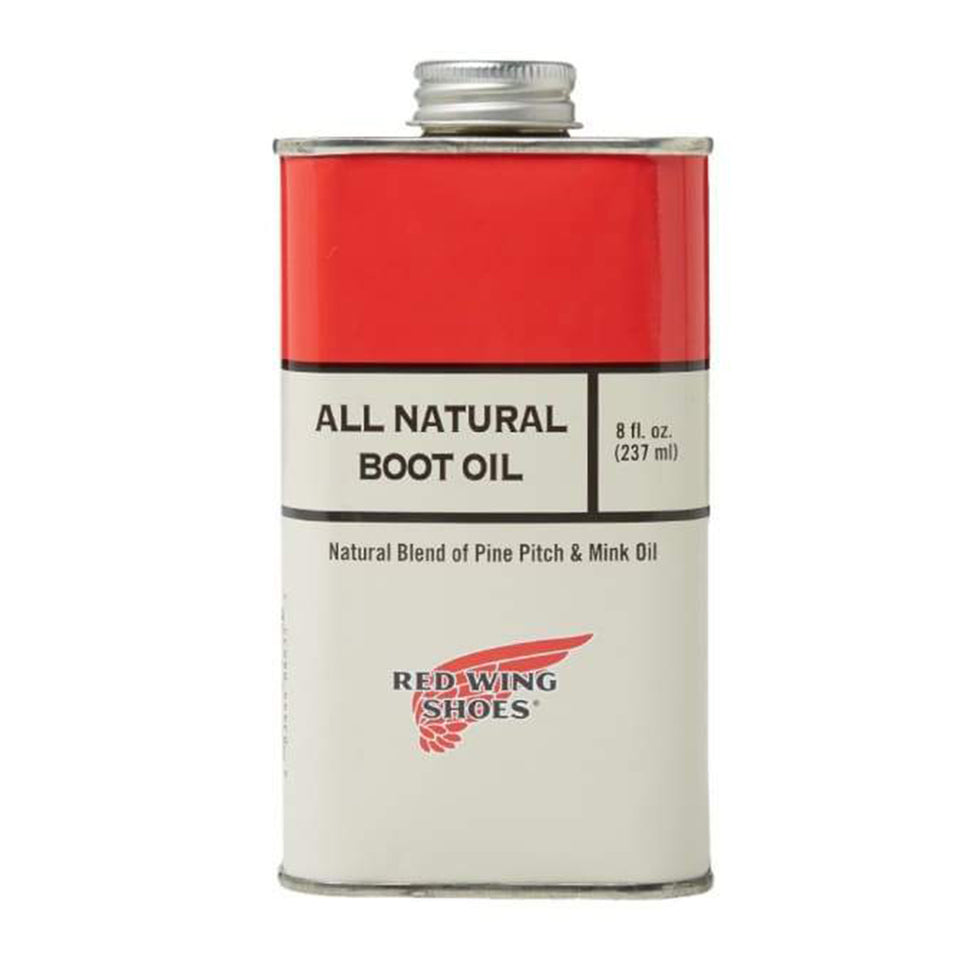 redwing oil natural boot