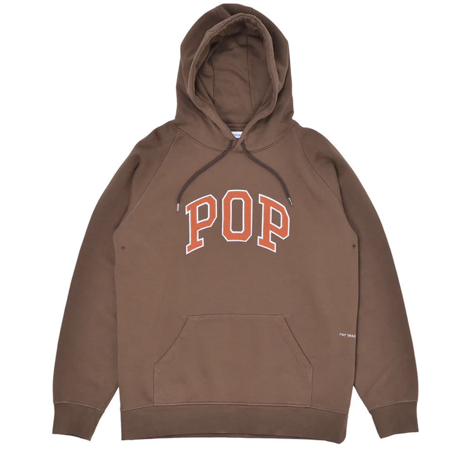 Pop Trading Company - Arch Hooded Sweater - Rain Drum