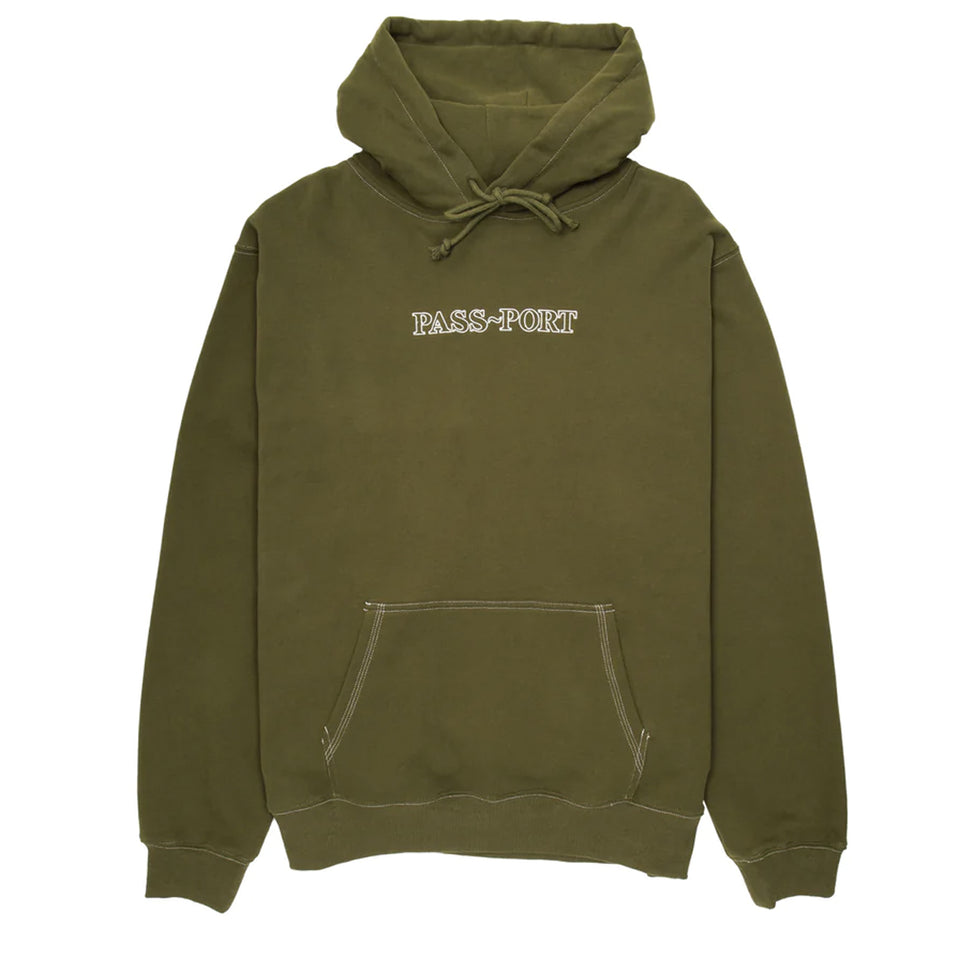 Pass~Port - Official Organic Hoodie - Olive