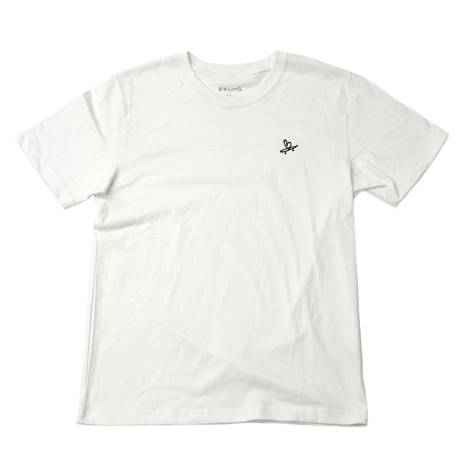 Beart Embroidery T-Shirt - White