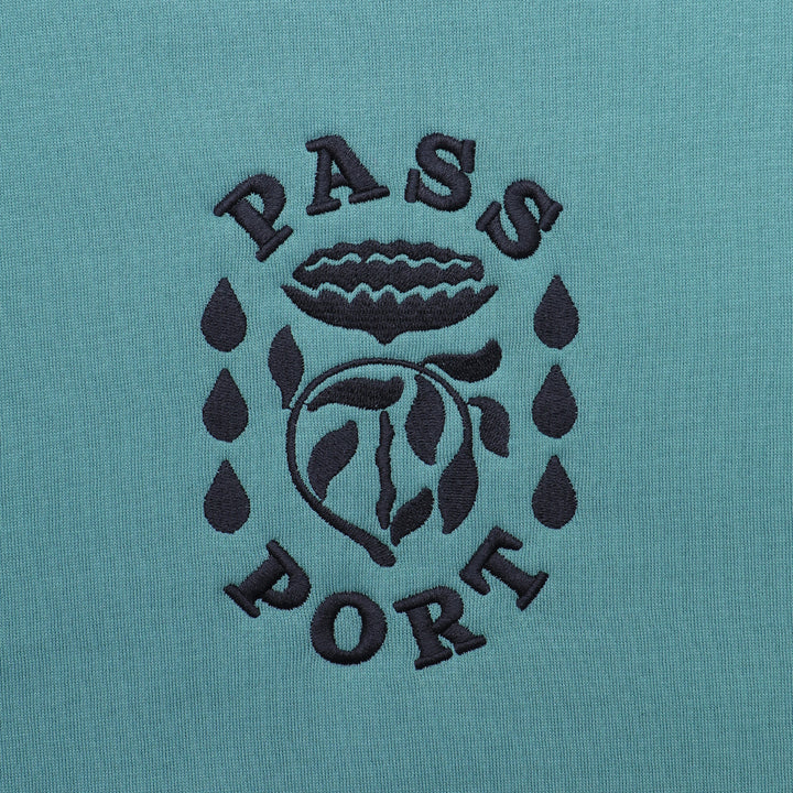 Pass~Port - Fountain Embroidery Sweater - Washed Teal