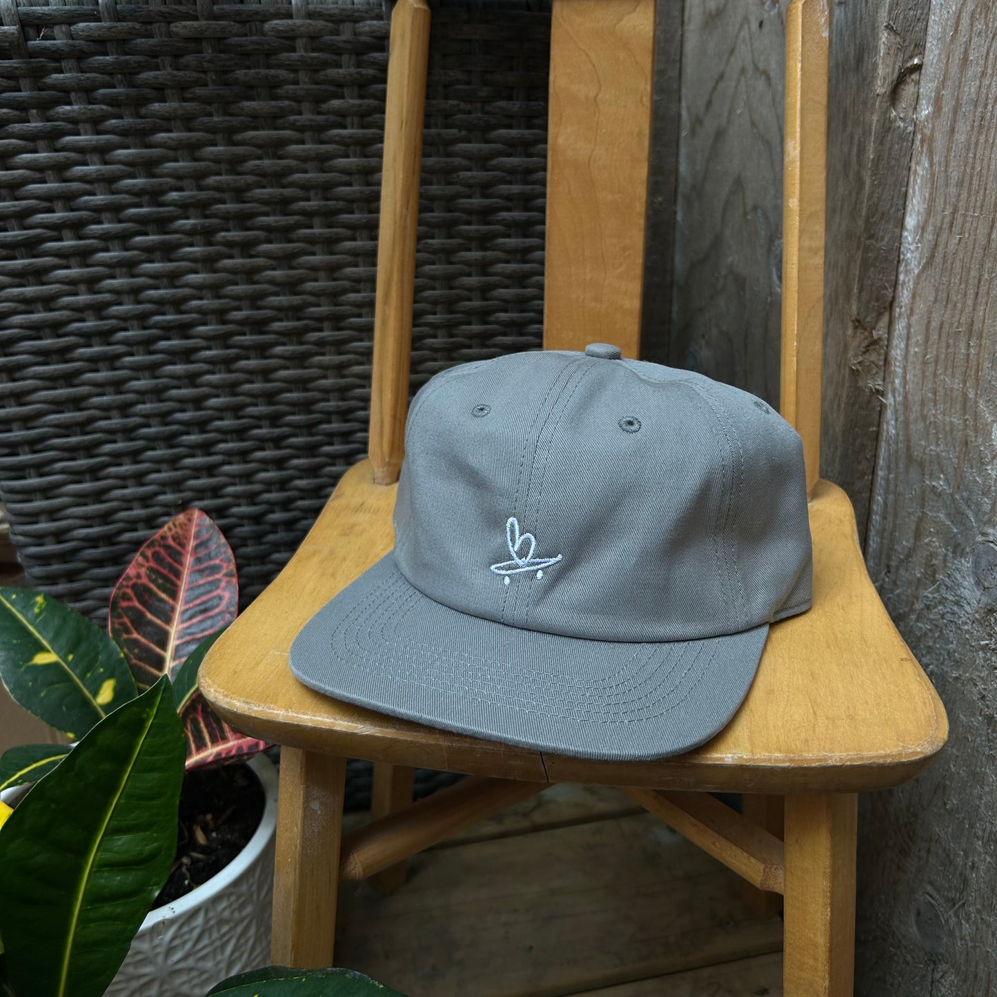Beart - Six Panel Strapback - Charcoal Grey