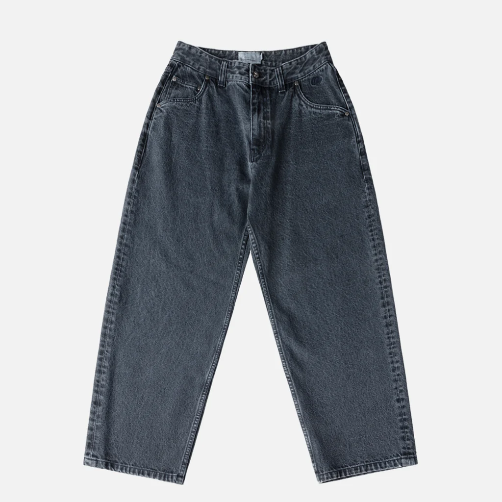 Dime - Baggy Demin Pants - Overdye Blue