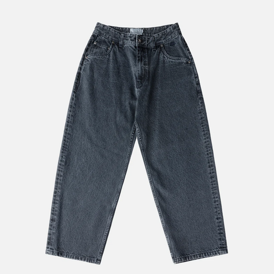 Dime - Baggy Demin Pants - Overdye Blue