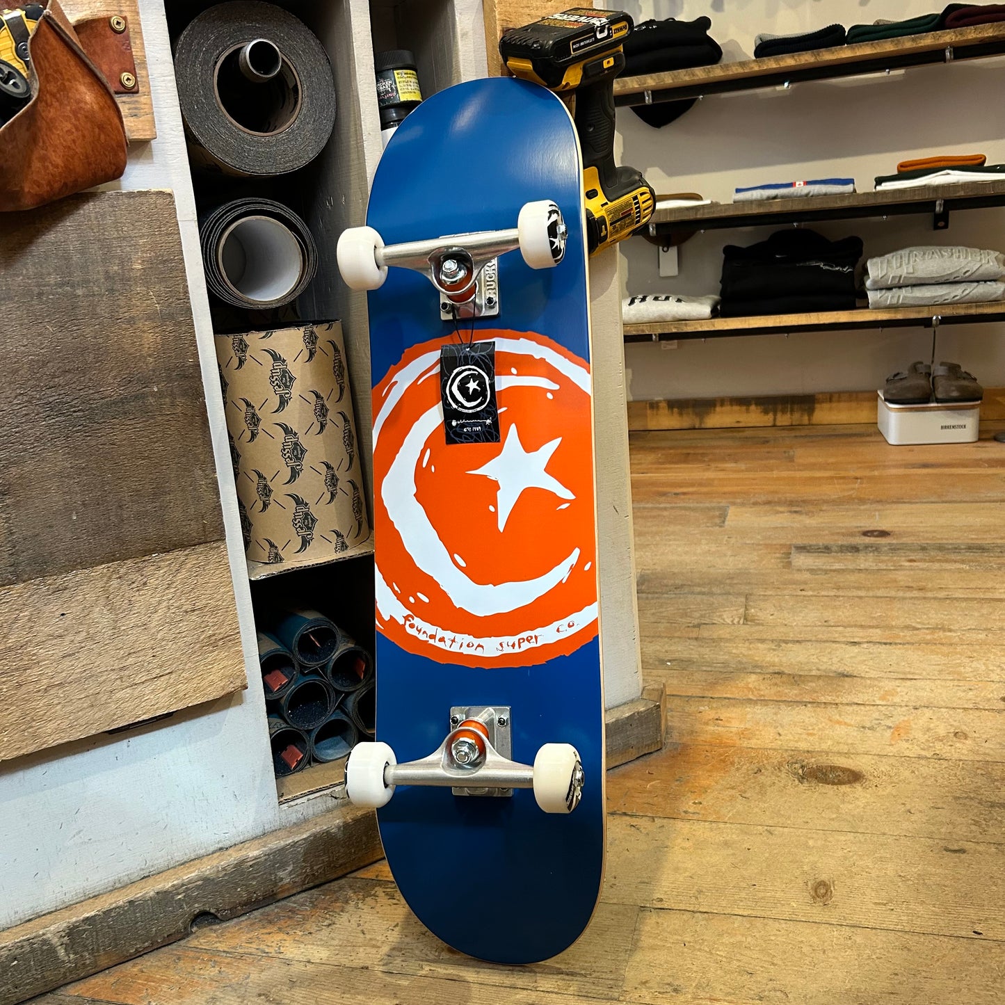 Starter Skateboard Complete- Foundation Star & Moon - 8.25"