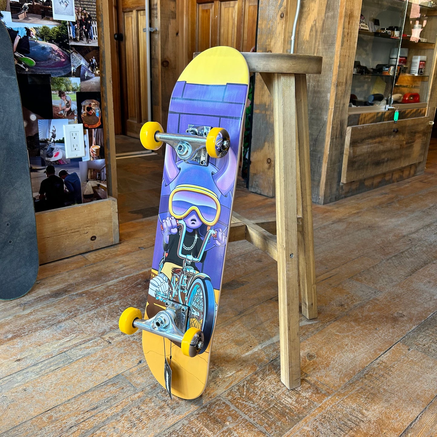 Starter Skateboard Complete - Speed Demons Low Rider - 6.75" Soft Top