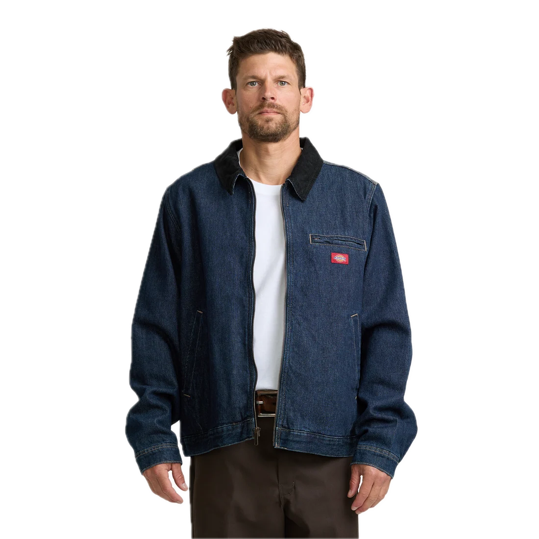 Dickies - Forth Worth Lined Denim Jacket - Rinsed Indigo