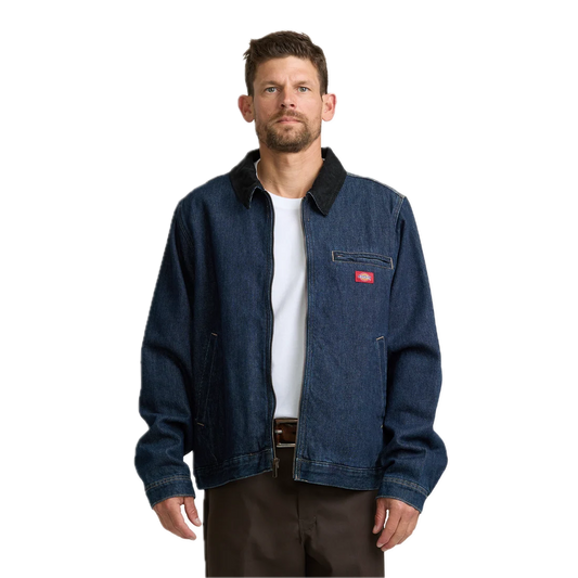 Dickies - Forth Worth Lined Denim Jacket - Rinsed Indigo