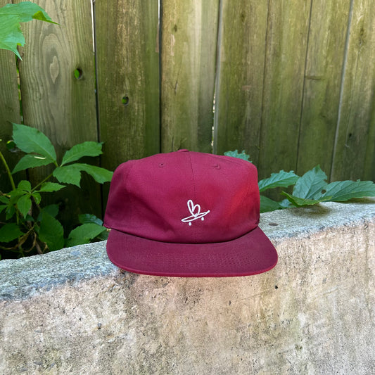 Beart - Six Panel Strapback - Merlot