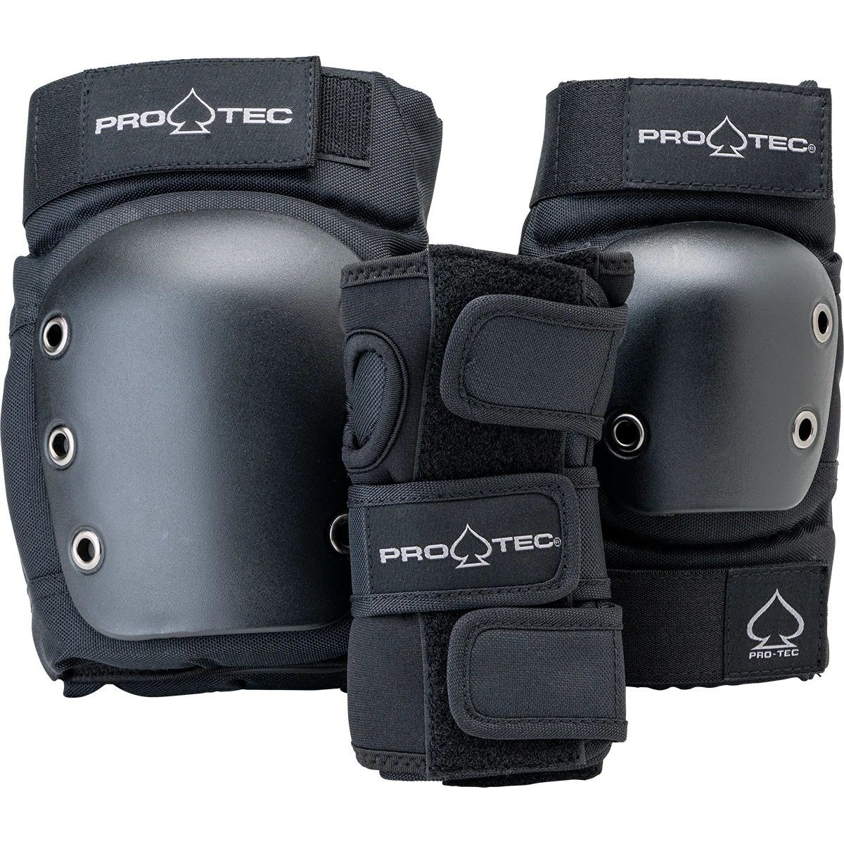 PRO-TEC - STREET ADULT 3-PK PAD SET - BLACK